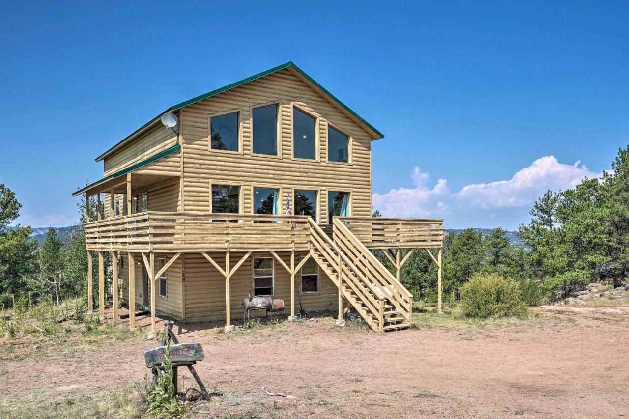 Rustic Florissant Cabin 4 Acres And Mountain View! Exterior foto